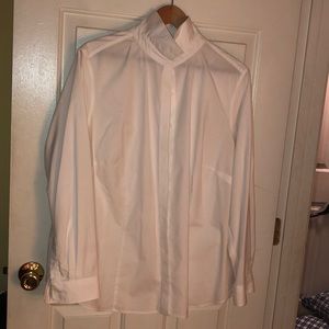 Talbots classic white button down 20W